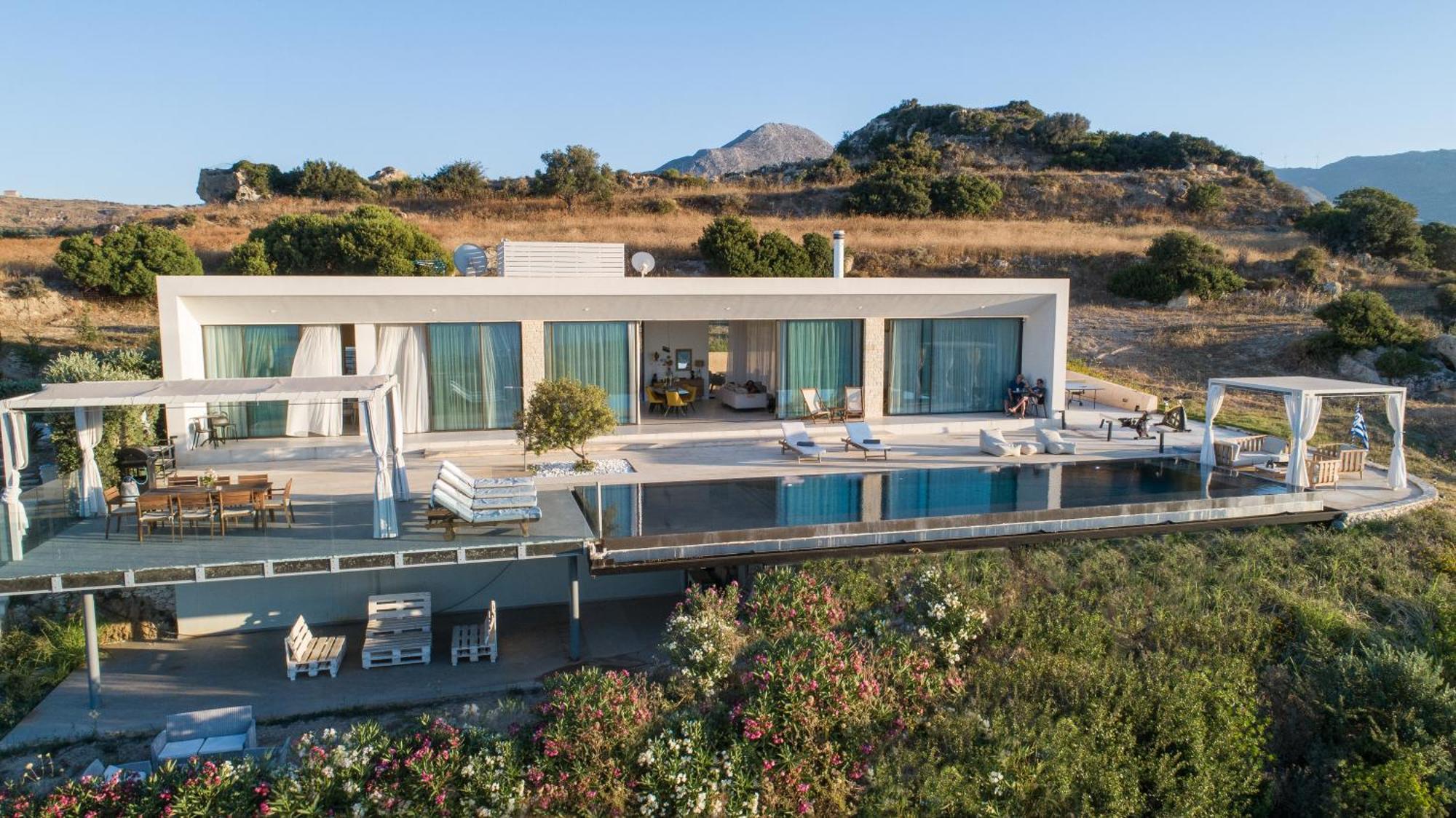 Ellas Residence Fantastic Pool Heated 키사모스 외부 사진