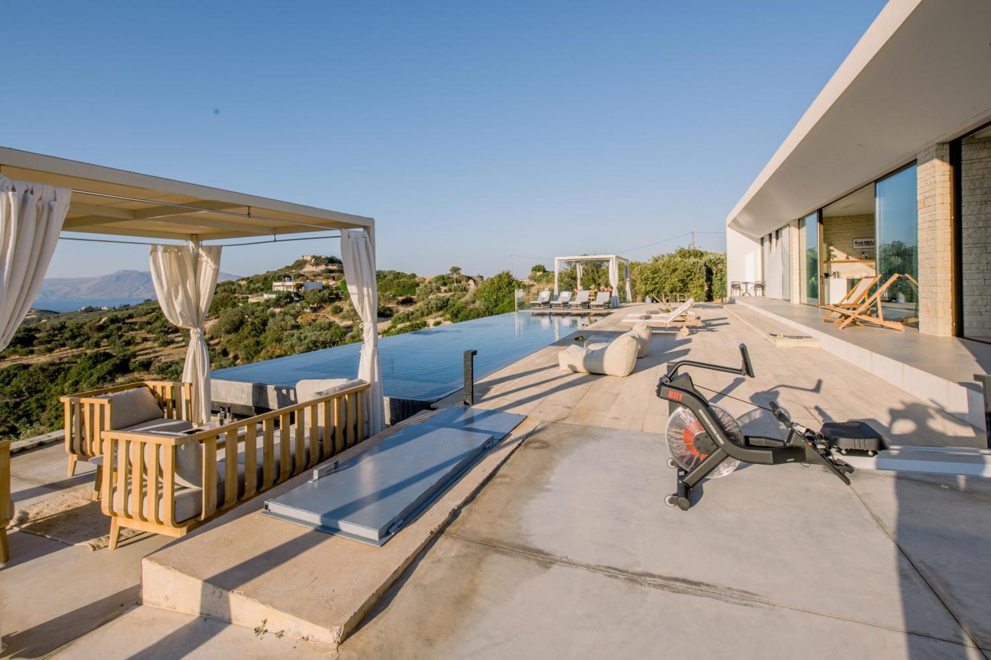 Ellas Residence Fantastic Pool Heated 키사모스 외부 사진